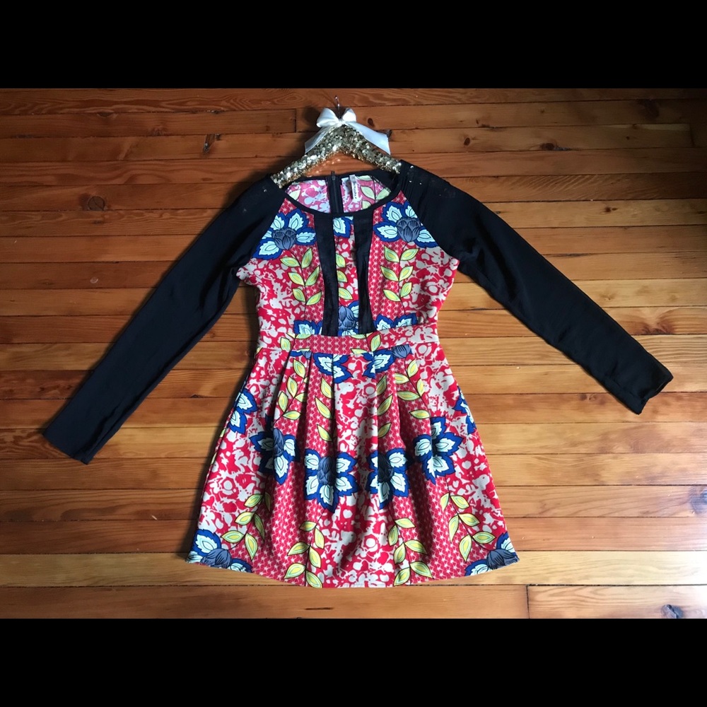 Lovemarks Multi Colored Mini Dress